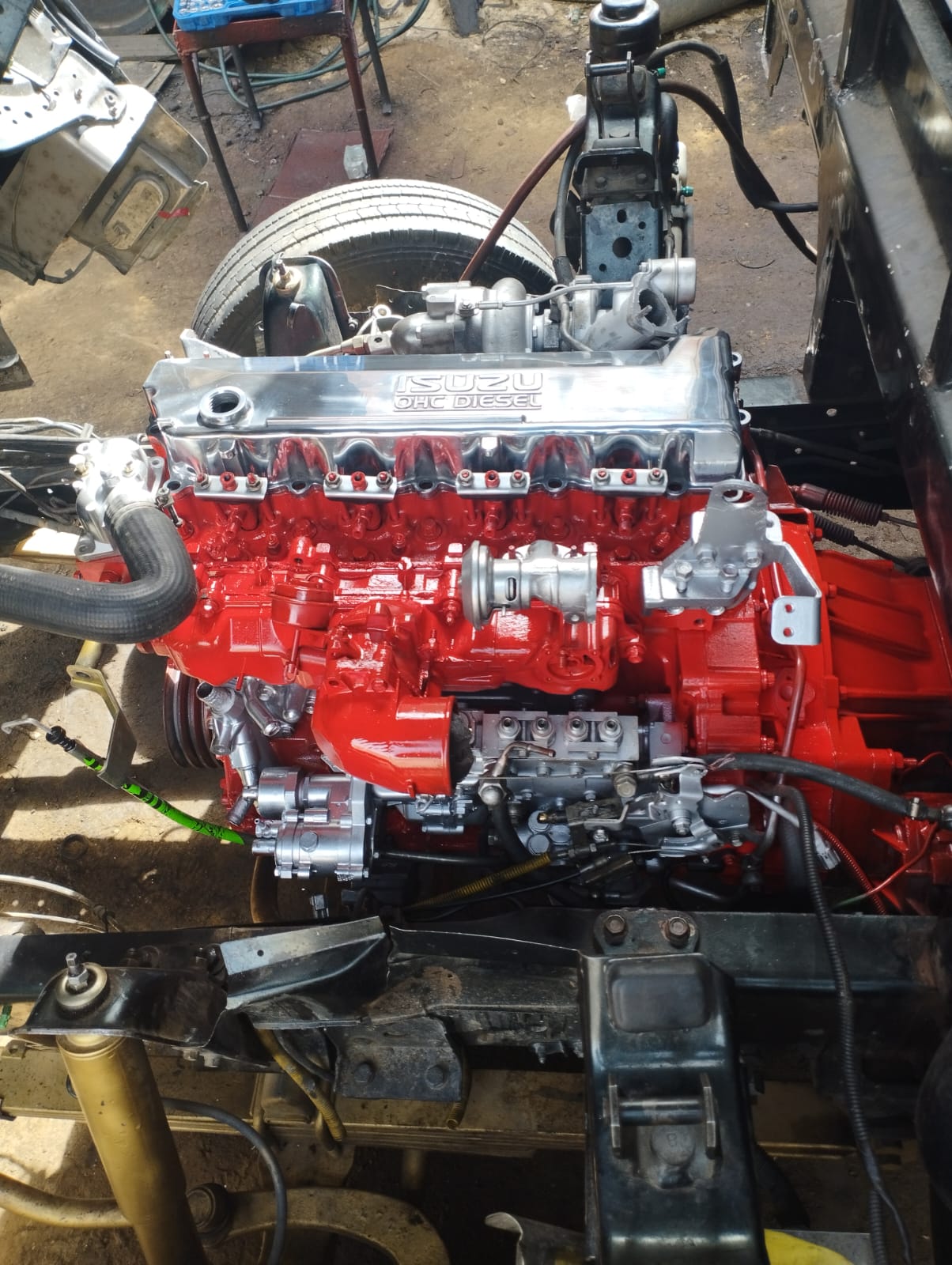 Construction project showcase